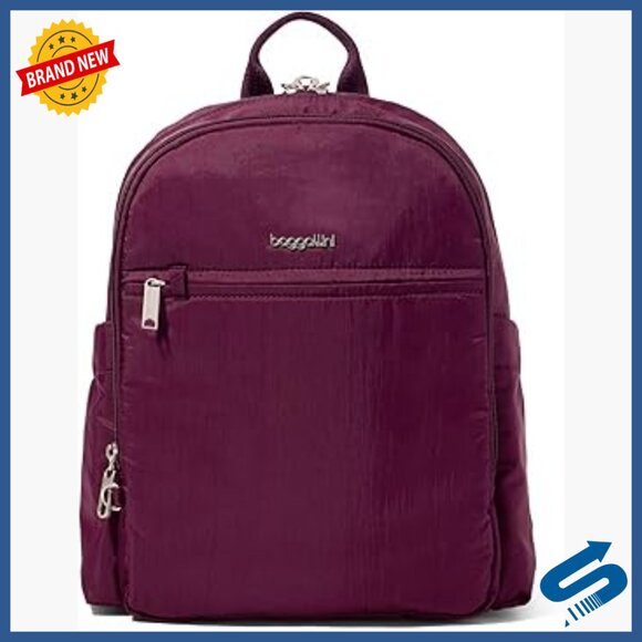 Anti-Theft Travel Backpack 9.4x13x5 Locking Zippers RFID Slash-Resistant main image 6